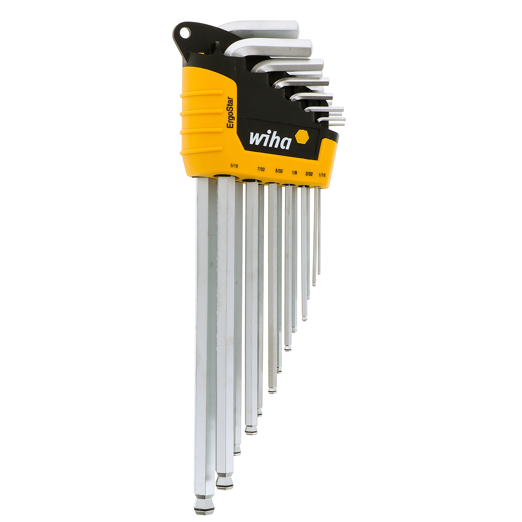 Wiha MagicRing Ball End Hex L-Key Set - 14-Piece, Inch Sizes, Screw Holding, Model# 66991